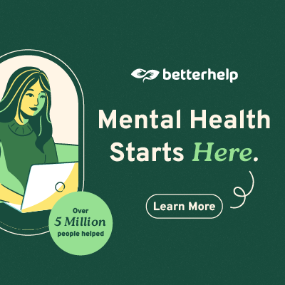 BetterHelp — Mental Health Starts Here. Learn more.