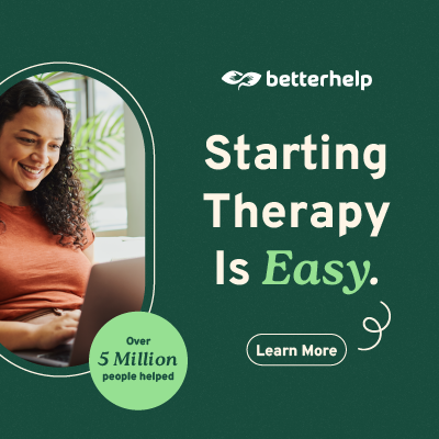 BetterHelp — Starting Therapy Is Easy. Learn more.